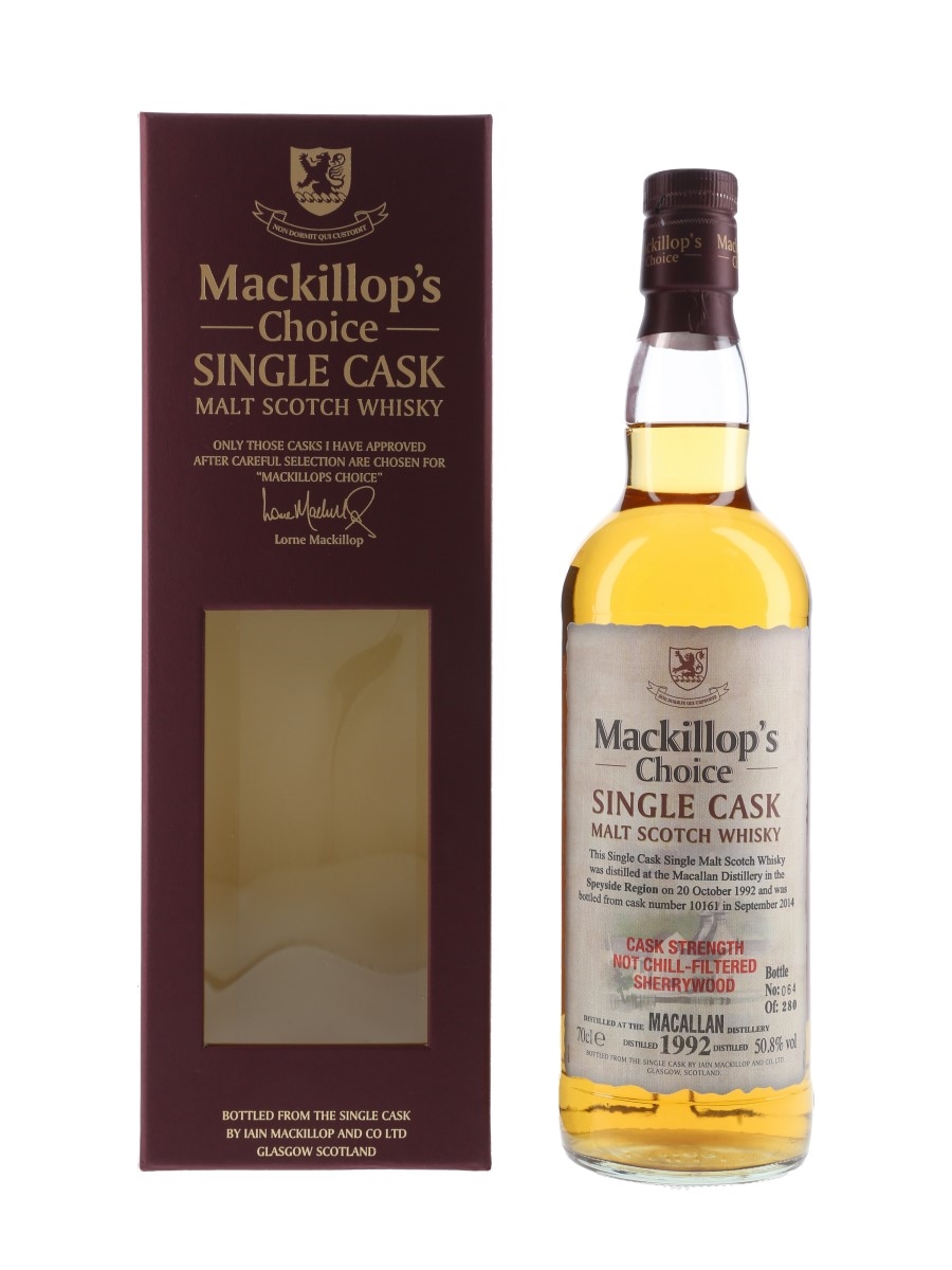 Macallan 1992 Mackillop's Choice Bottled 2014 70cl / 50.8%