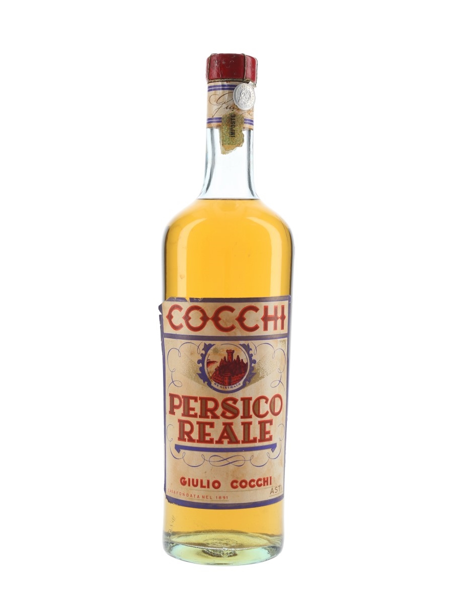 Cocchi Persico Reale Liqueur Bottled 1950s 100cl / 21%