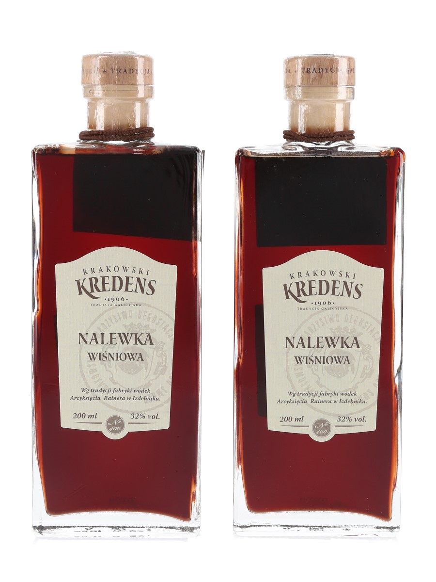 Krakowski Kredens Nalewka Wisniowa Cherry Tincture 2 x 20cl / 32%
