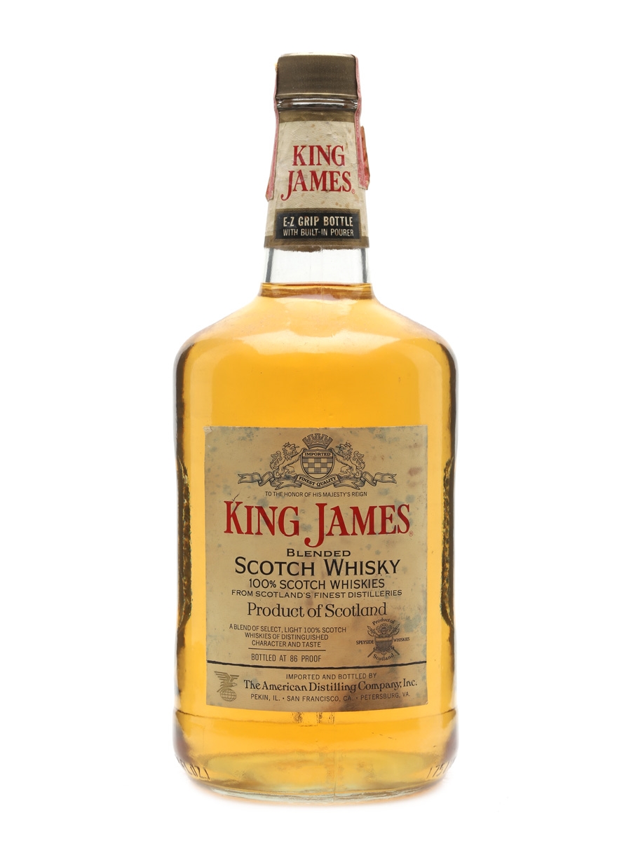 King James Blended Scotch Lot 9791 Whisky.Auction Whisky & Fine