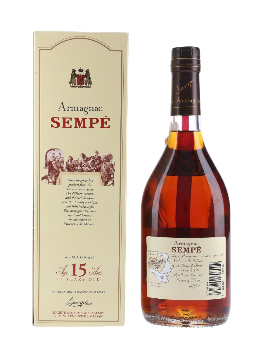 Vieil Armagnac SEMPE 15年 Sempé - South West France