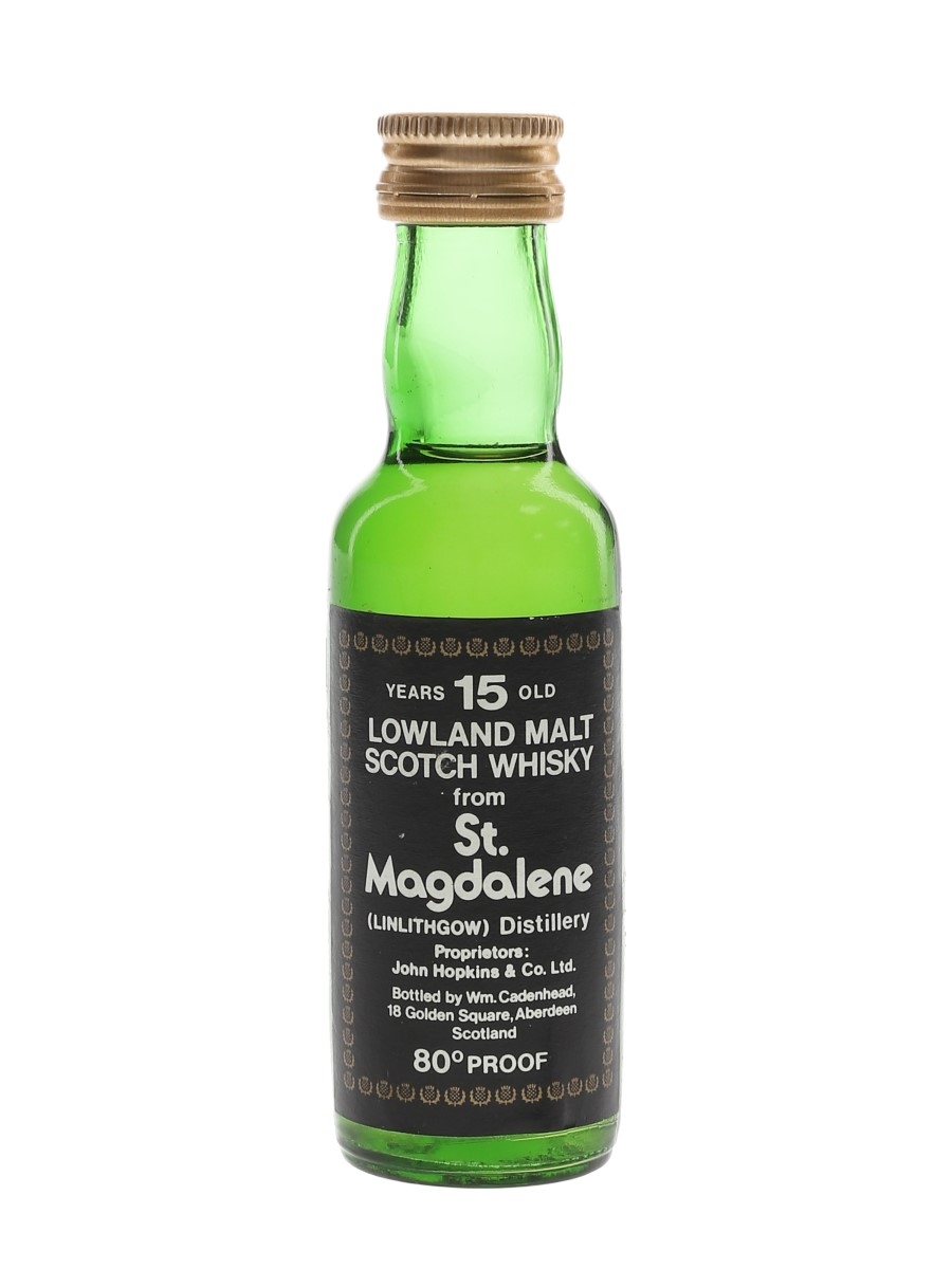 St Magdalene 15 Year Old Bottled 1970s - Cadenhead's 5cl / 46%