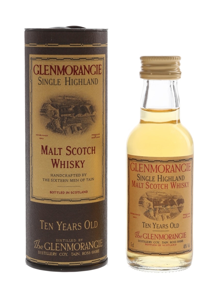Glenmorangie 10 Year Old Bottled 1990s 5cl / 40%