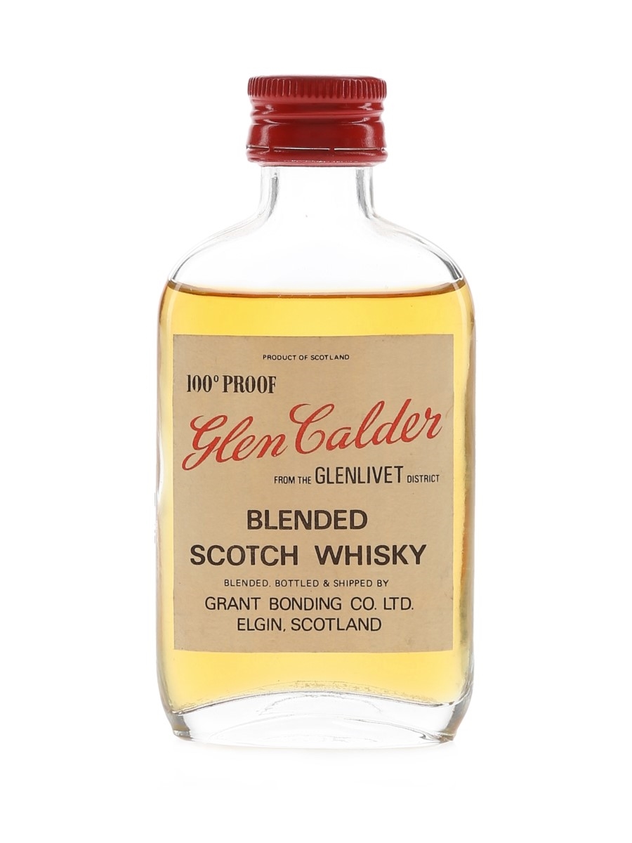 Glen Calder 100 Proof Bottled 1960s-1970s 5cl / 57%