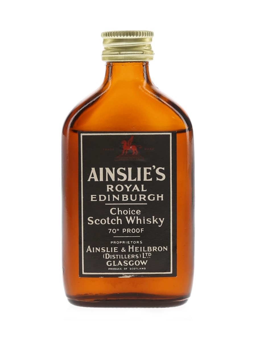 Ainslie's Royal Edinburgh Bottled 1960s-1970s 5cl / 40%