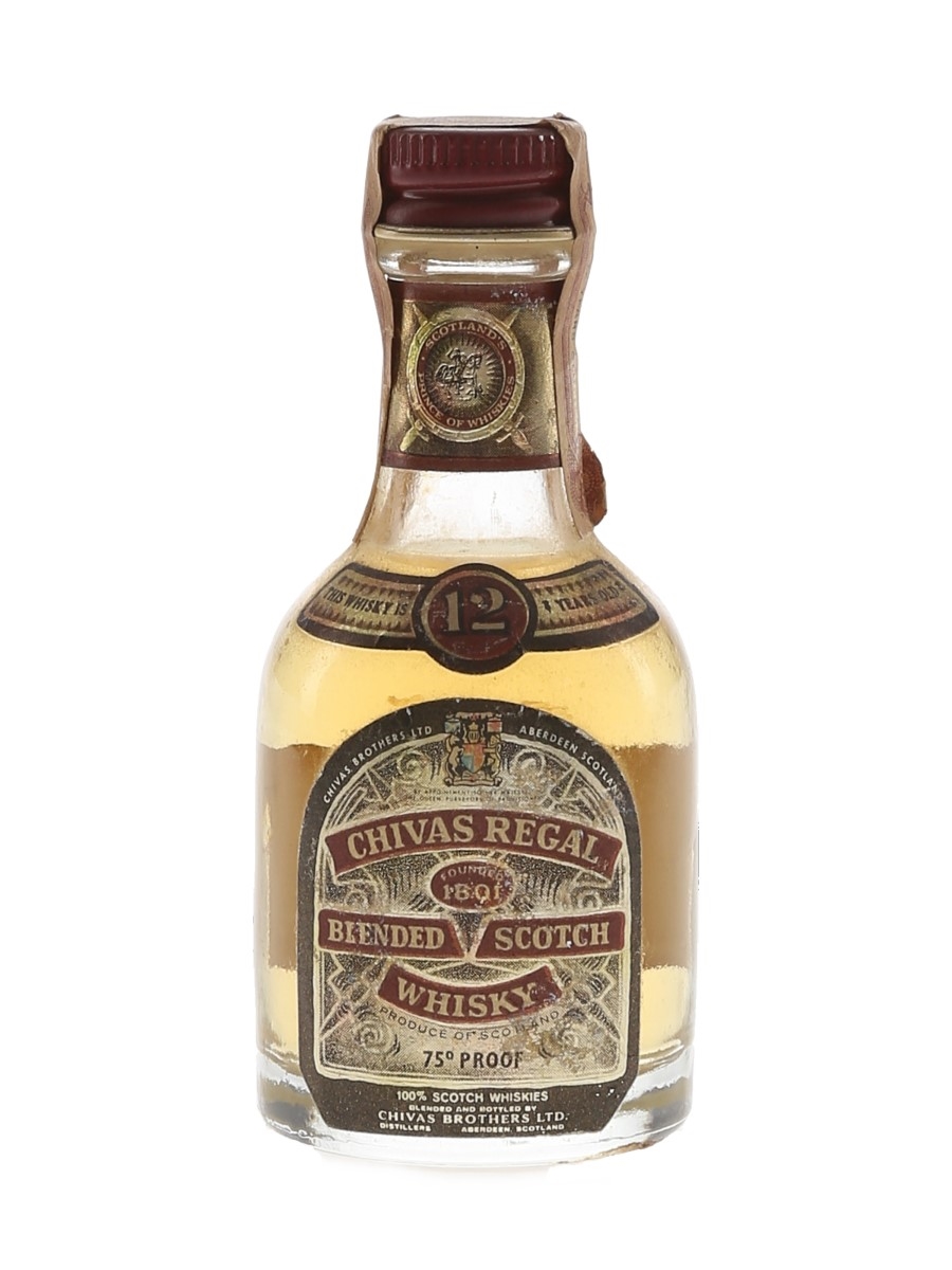 Chivas Regal 12 Year Old Bottled 1960s 5cl / 43%