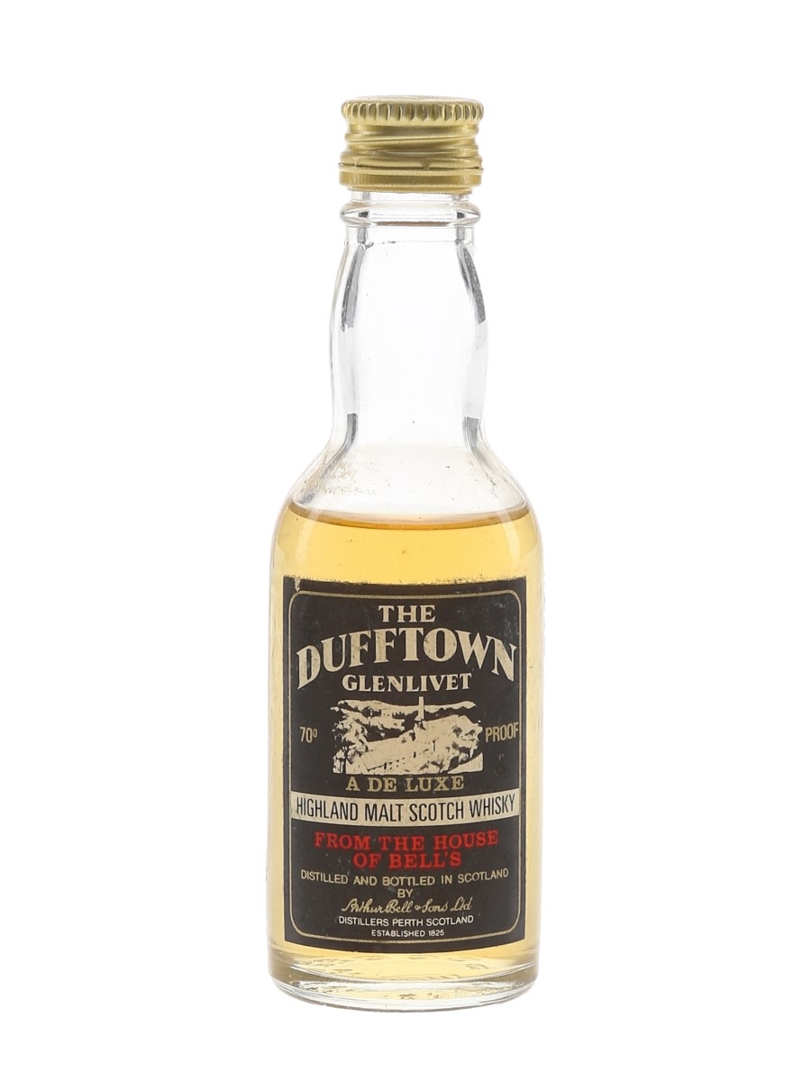Dufftown Glenlivet Bottled 1970s 5cl / 40%