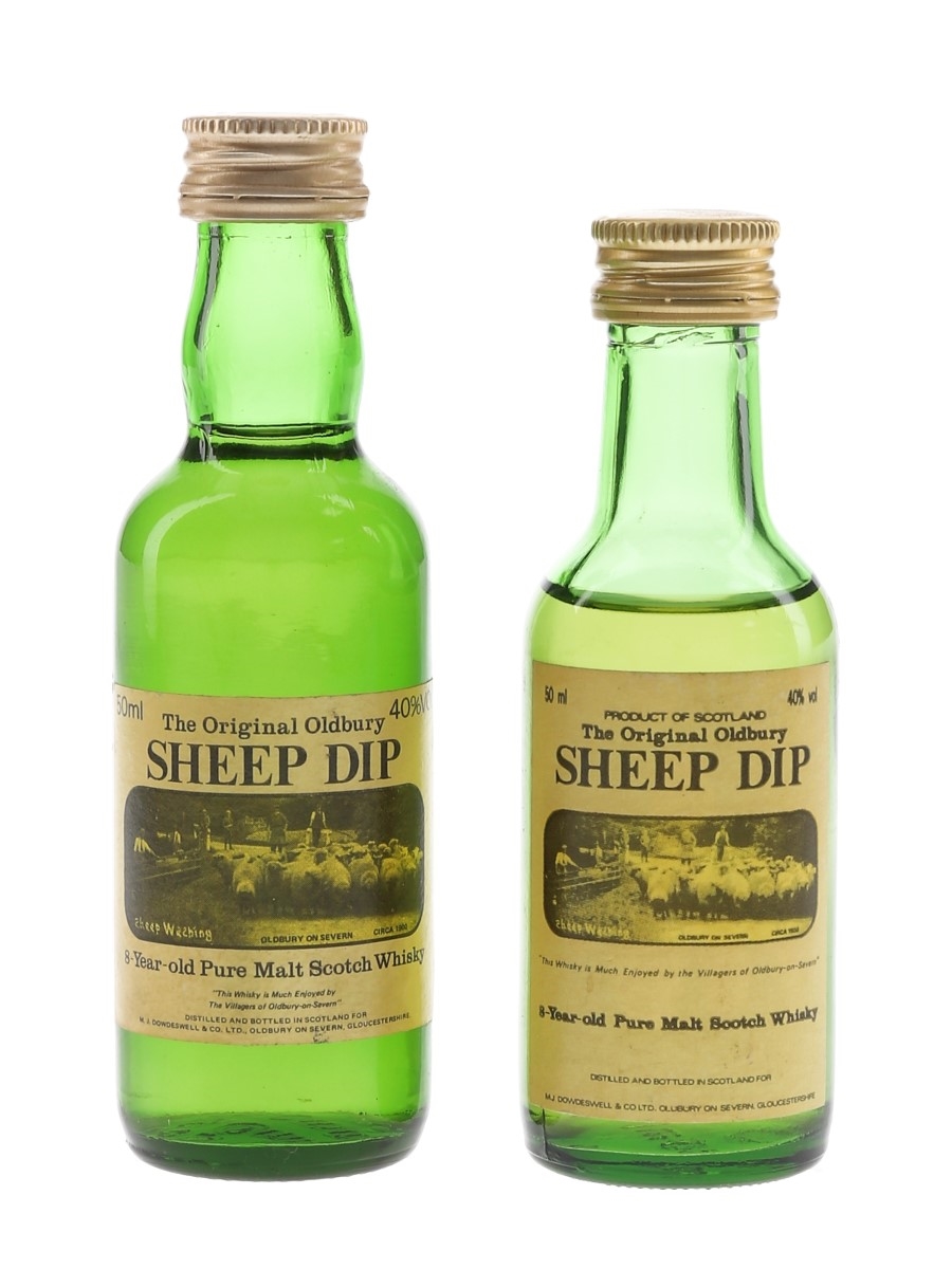 Sheep Dip 8 Year Old Bottled 1980s 2 x 5cl / 40%