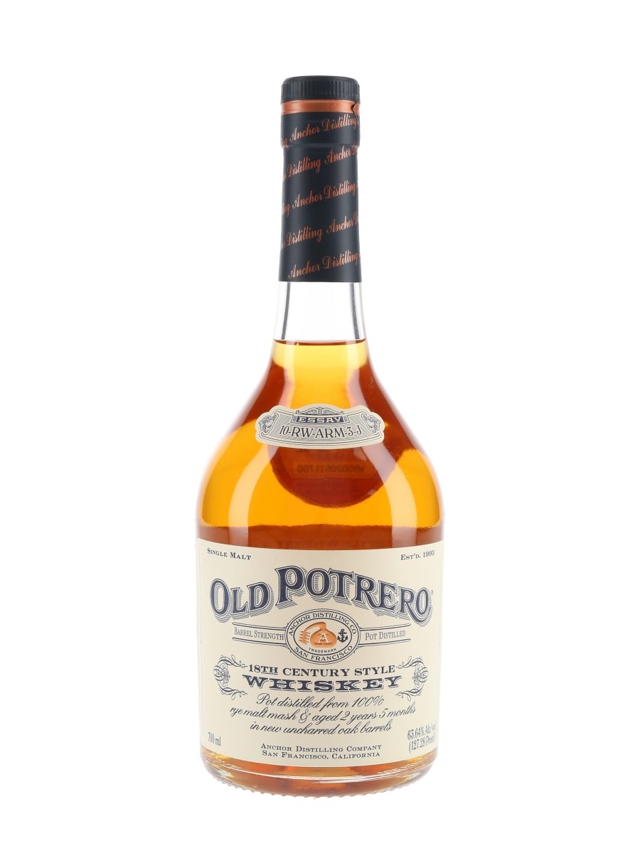 Old Potrero 18th Century Style Whiskey Anchor Distilling Company 70cl / 63.64%
