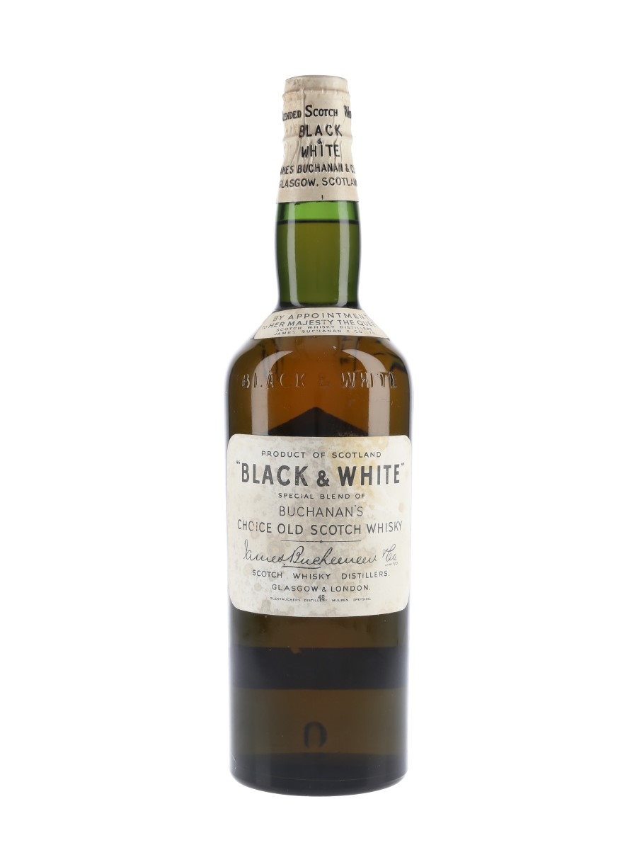 Buchanan's Black & White Spring Cap - Lot 91005 - Buy/Sell