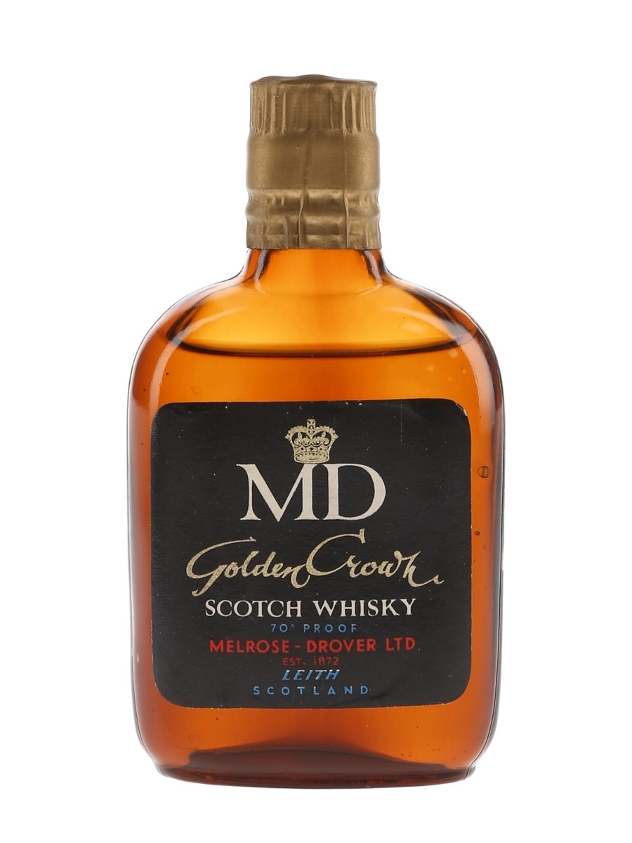MD Golden Crown Bottled 1950s-1960s - Melrose Drover 5cl / 40%
