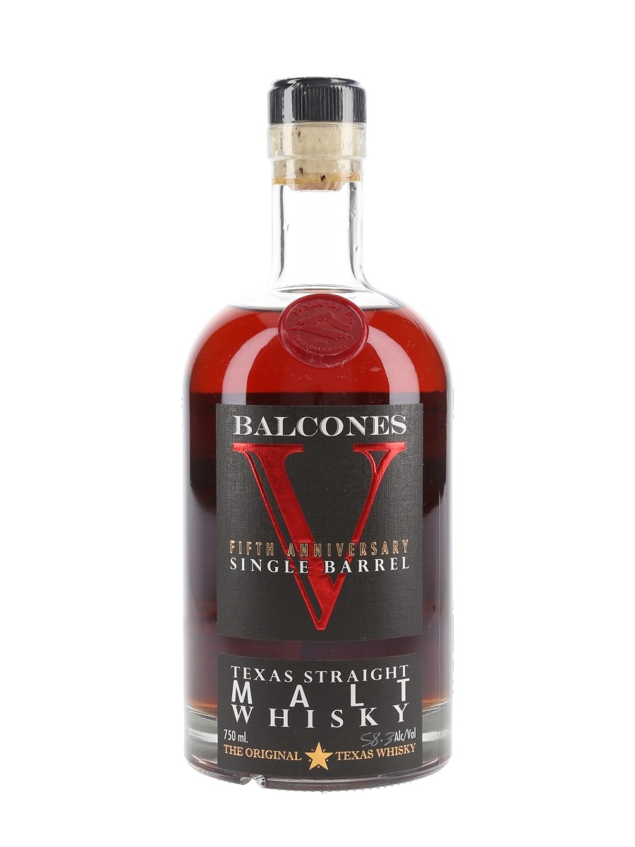Balcones Fifth Anniversary Bottled 2013 75cl / 58.3%