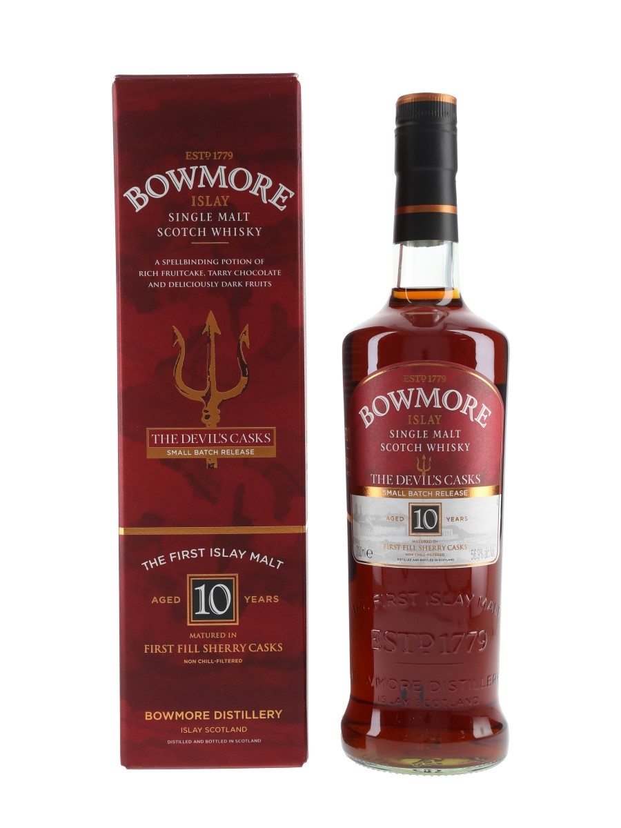 Bowmore 10 Year Old The Devil's Casks Batch I Small Batch Release 70cl / 56.9%