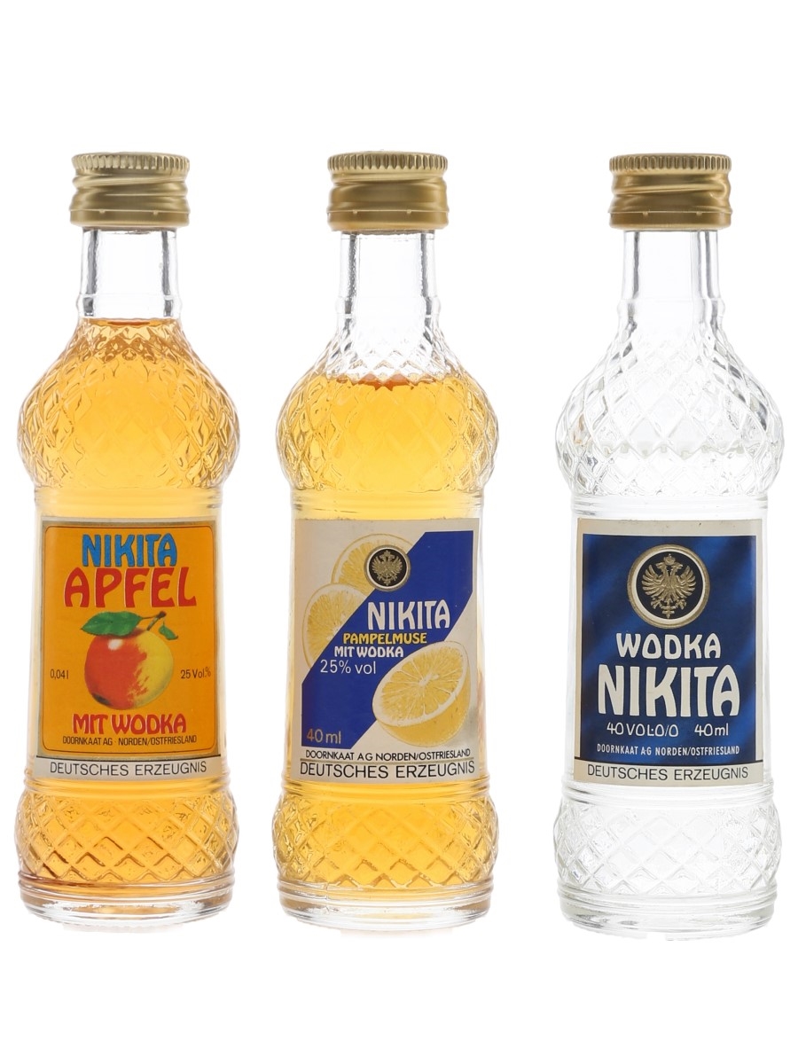 Nikita Apfel, Pampelmuse & Wodka  3 x 4cl