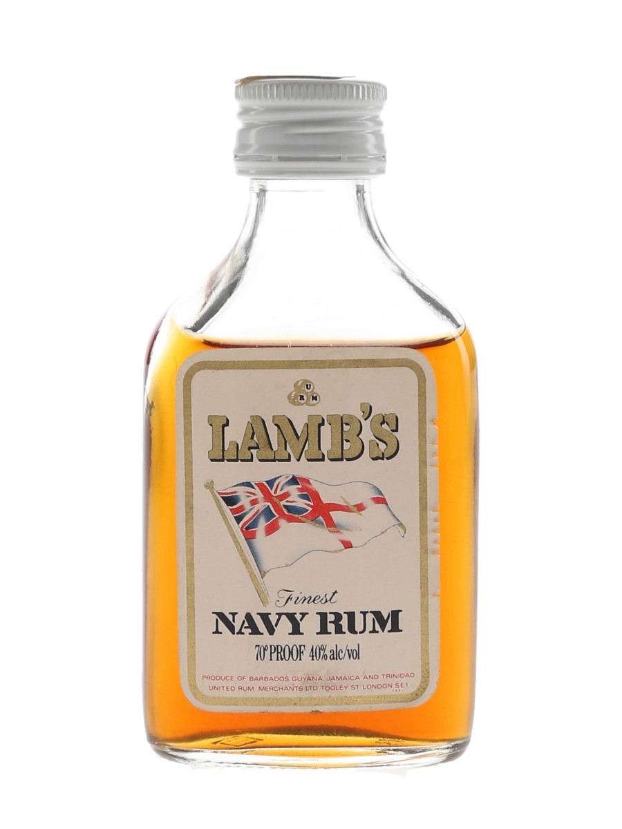 Lamb's Navy Rum Bottled 1980s 5cl / 40%