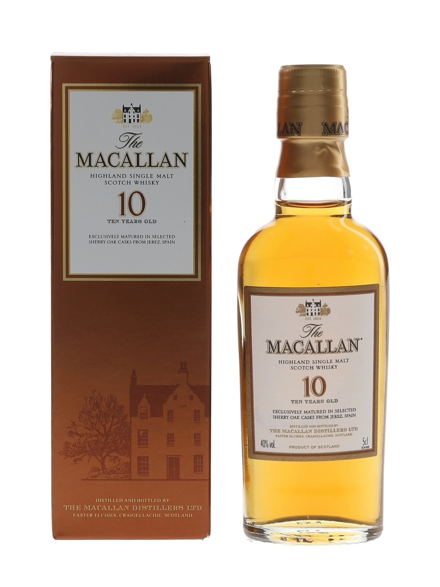 Macallan 10 Year Old  5cl / 40%