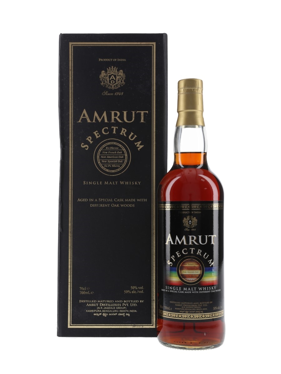 Amrut Spectrum Bottled 2015 70cl / 50%