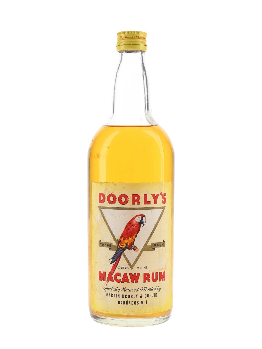 Doorly's Barbados Macaw Rum Bottled 1970s 73.8cl