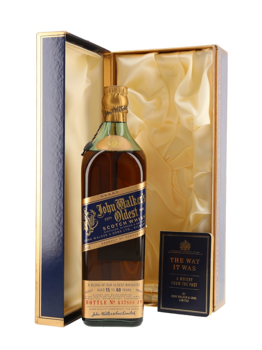 【レア】 John Walker's Oldest Whisky 箱&空瓶 2025年最新】ジョニーウォーカー OLDESTの人気アイテム - メルカリ