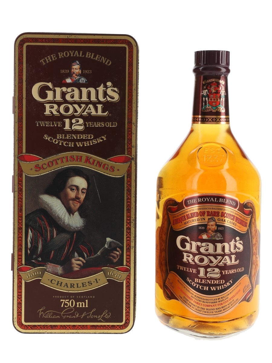 Grant's Royal 12 Year Old - Lot 91288 - Buy/Sell Blended Grant's Royal 12 Year Old - Lot 91288 - Buy/Sell Blended