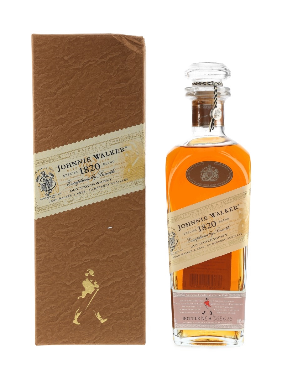 Johnnie Walker 1820 - Lot 91732 - Buy/Sell Blended Whisky Online