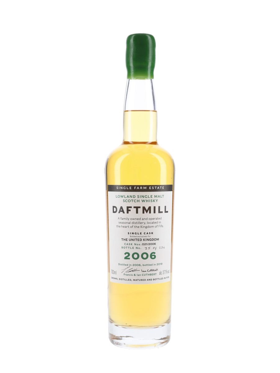 Daftmill 2006 Single Cask Bottled 2019 - United Kingdom Exclusive 70cl / 57.1%