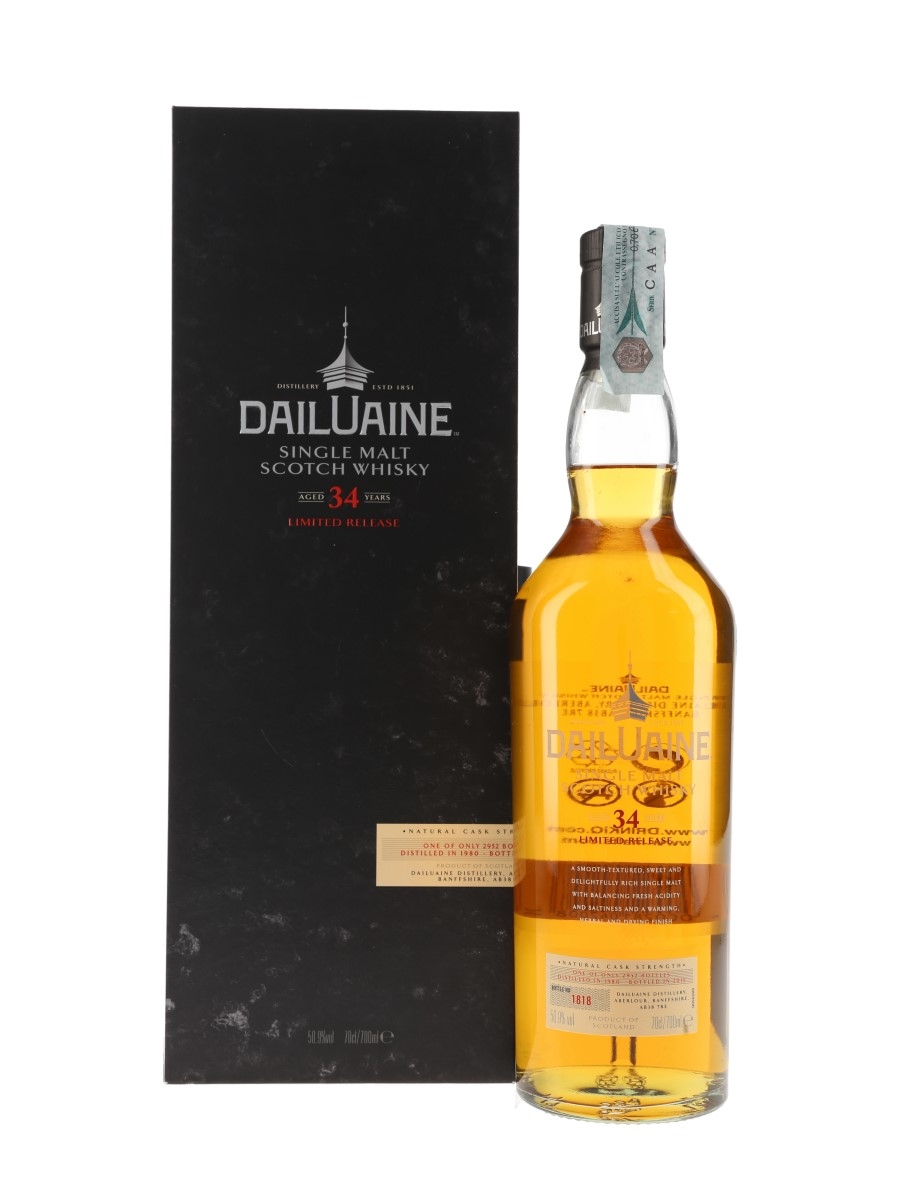 Dailuaine 1980 34 Year Old Special Releases 2015 70cl / 50.9%