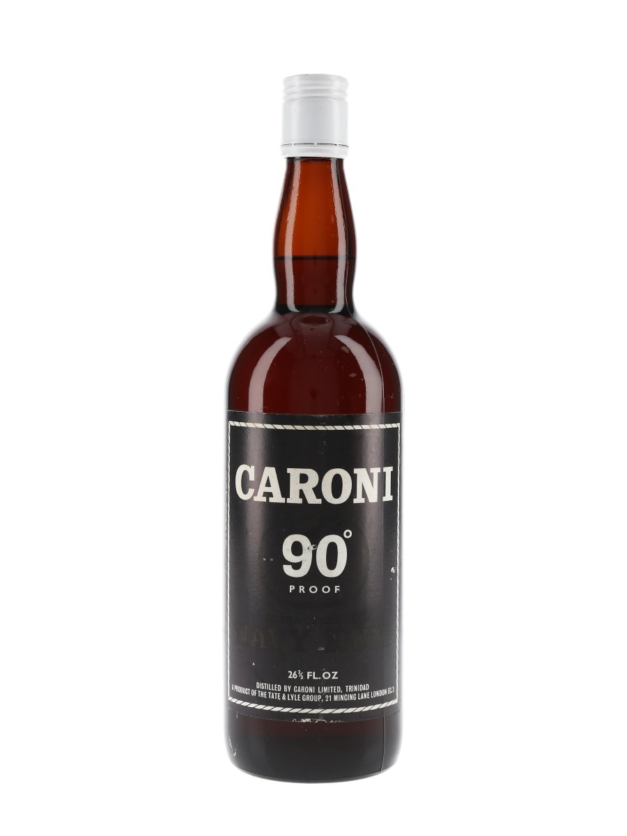 Caroni 90 Proof Extra Strength Navy Rum Bottled 1960s-1970s 75.7cl / 51.4%