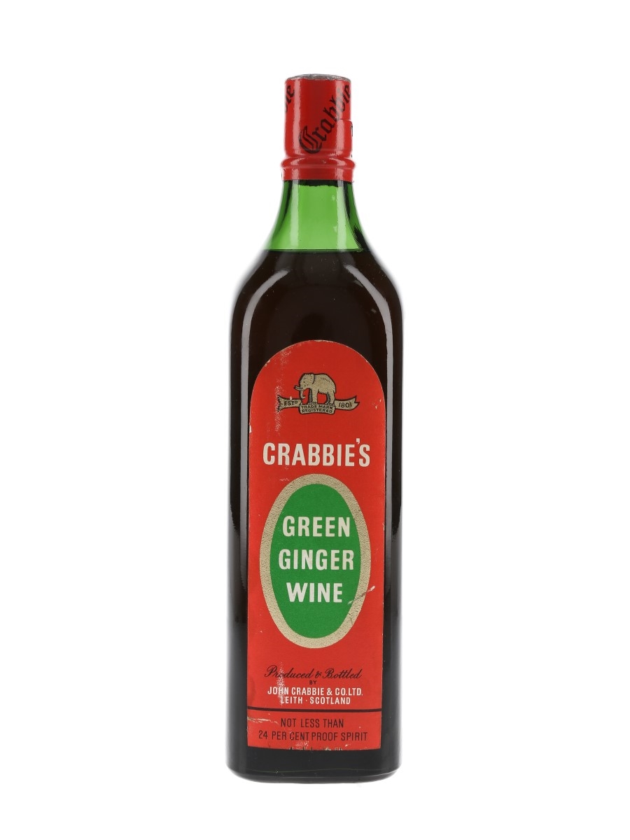 Crabbie's Green Ginger Wine Bottled 1960s 75cl / 13.7%