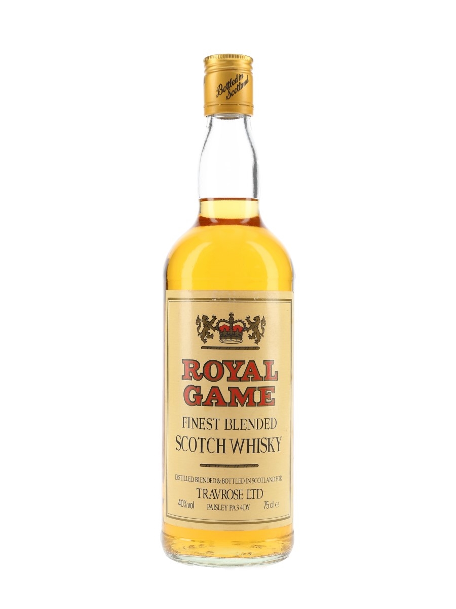 Royal Game Bottled 1980s - Travrose Ltd. 75cl / 40%