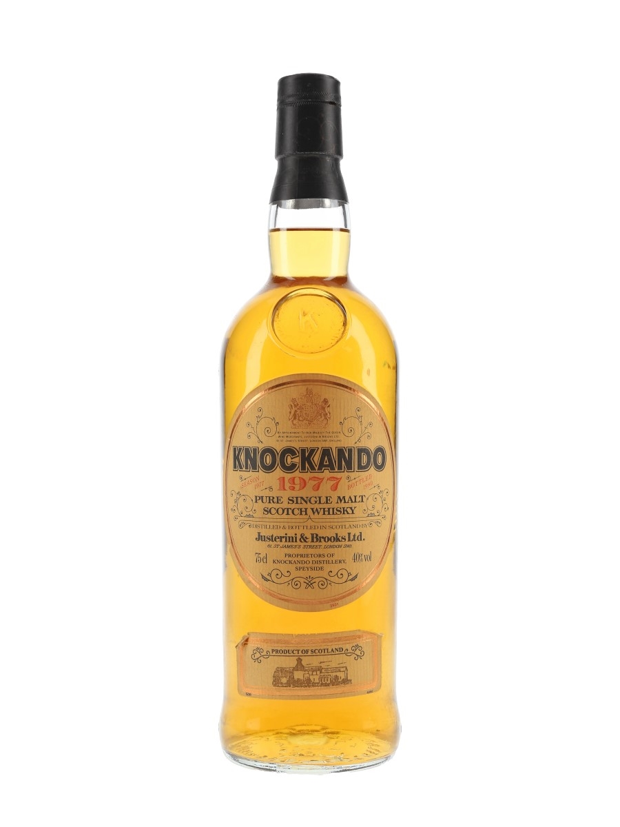 KNOCKANDO スコッチウイスキー 1977年　古酒　750ml Knockando 1977 - Lot 91439 - Buy/Sell Speyside Whisky Online