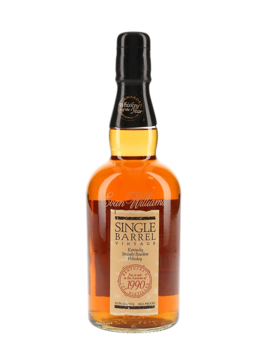 ウイスキー Evan Williams Single Barrel 1997 1997 Evan Williams Single Barrel Vintage Straight Bourbon