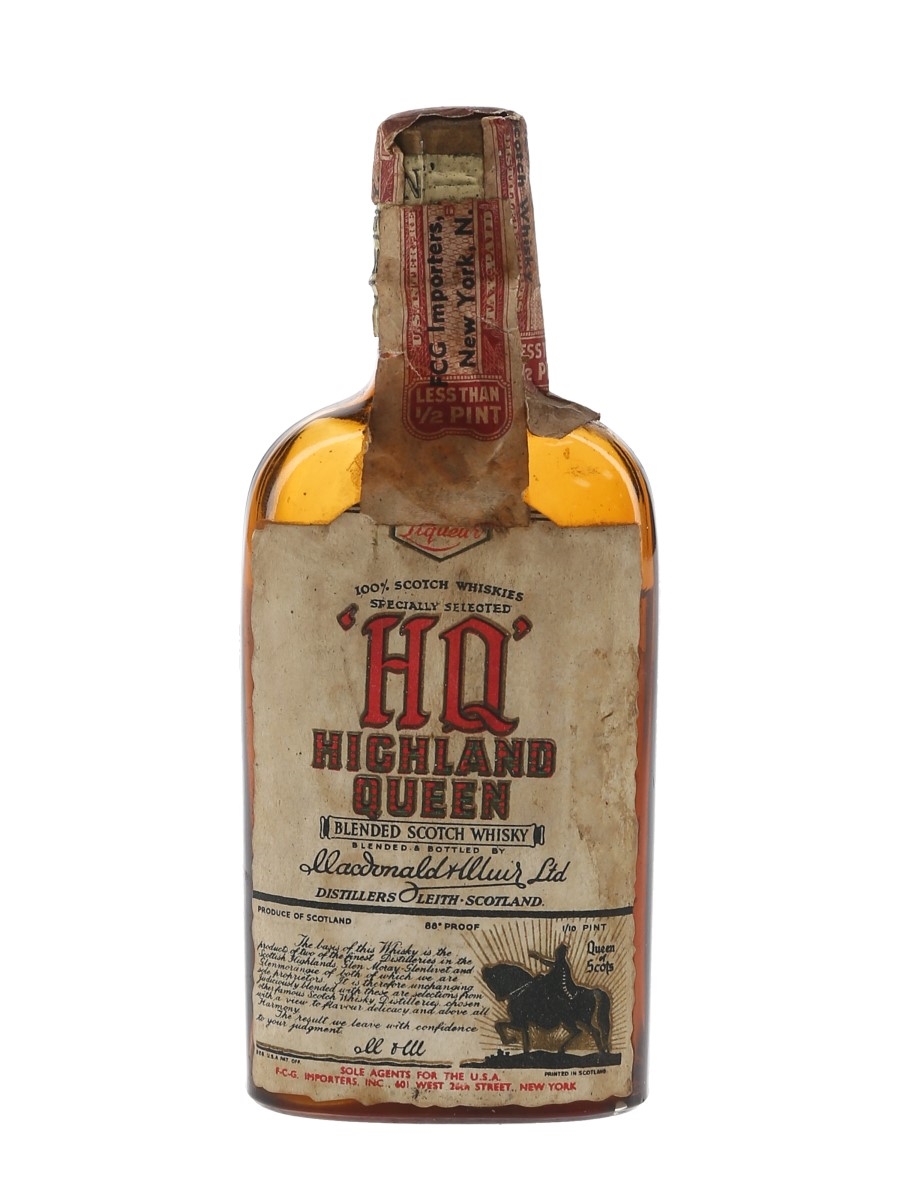 Highland Queen Bottled 1930s-1940s 4.7cl / 44%