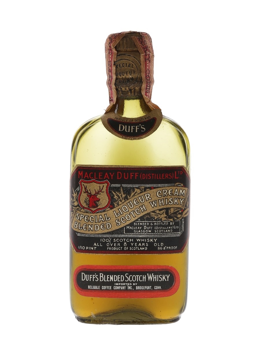 Duff's 8 Year Old Bottled 1930s-1940s 4.7cl / 43.4%