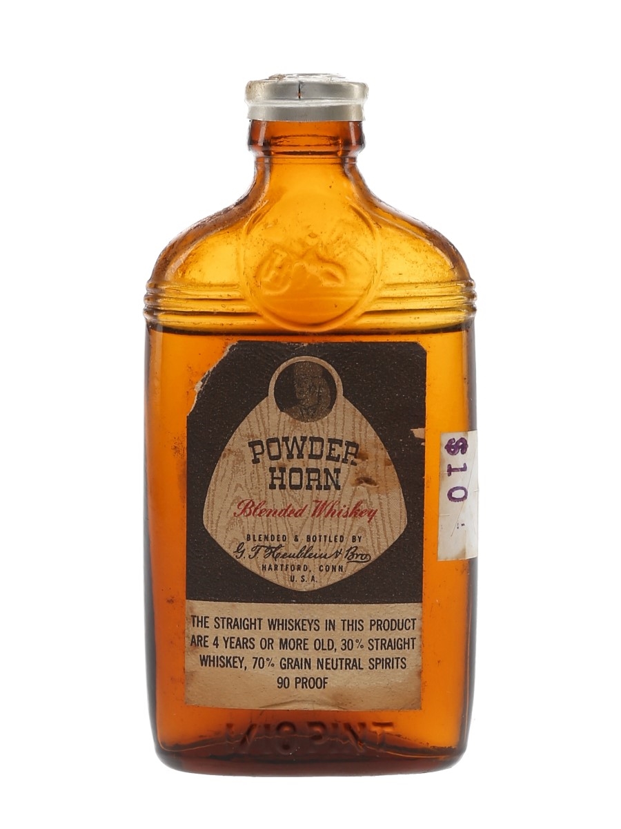 Powder Horn Blended Whiskey Bottled 1940s 4.7cl / 45%