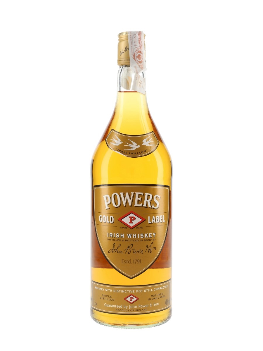 Powers Gold Label Bottled 1990s 100cl / 40%