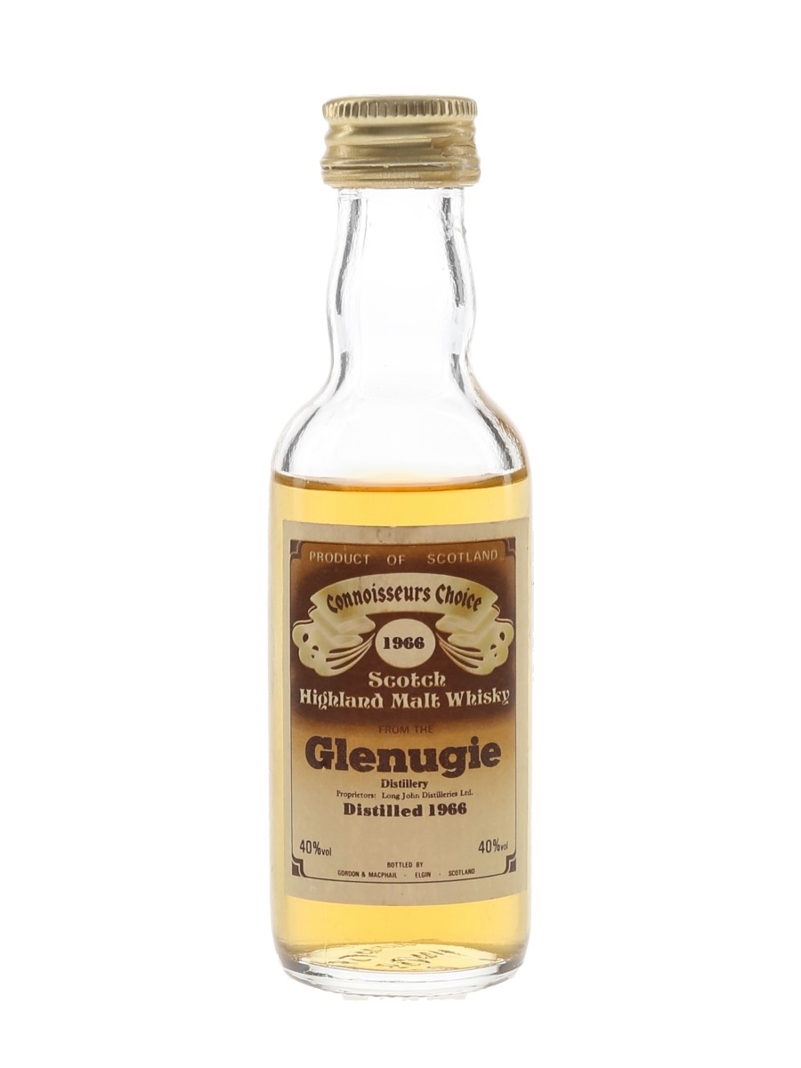 Glenugie 1966 Connoisseurs Choice Bottled 1980s - Gordon & MacPhail 5cl / 40%