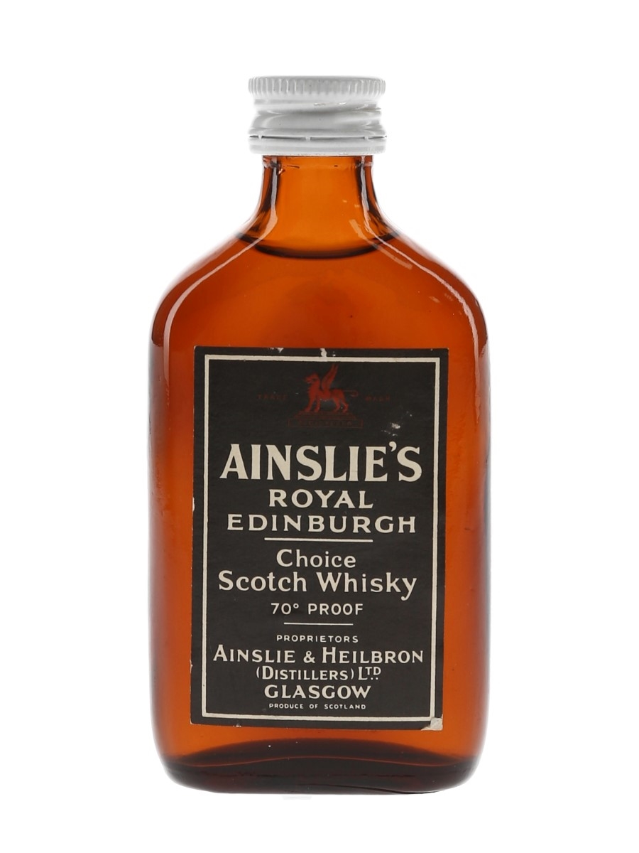 Ainslie's Royal Edinburgh Bottled 1960s-1970s 5cl / 40%