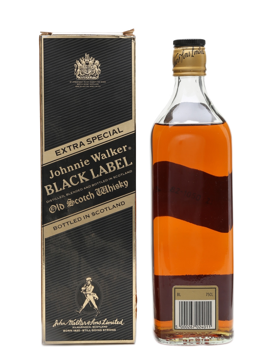 ウイスキー Johnnie Walker Black Label EXTRA SPECIAL Johnnie Walker - Black Label Extra Special (Old Bottling) 12