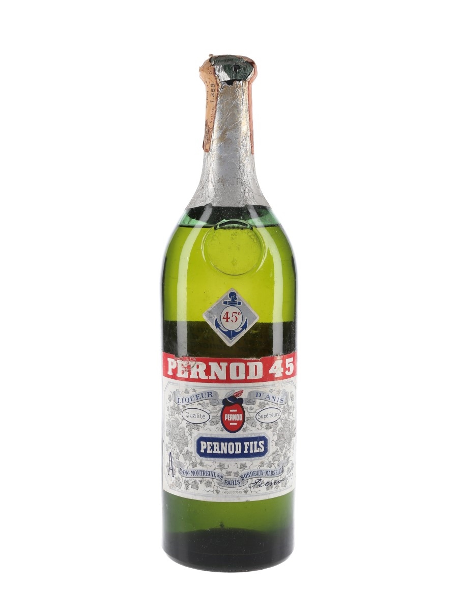 Pernod 45 Bottled 1950s-1960s - Carlo Salengo 100cl / 45%