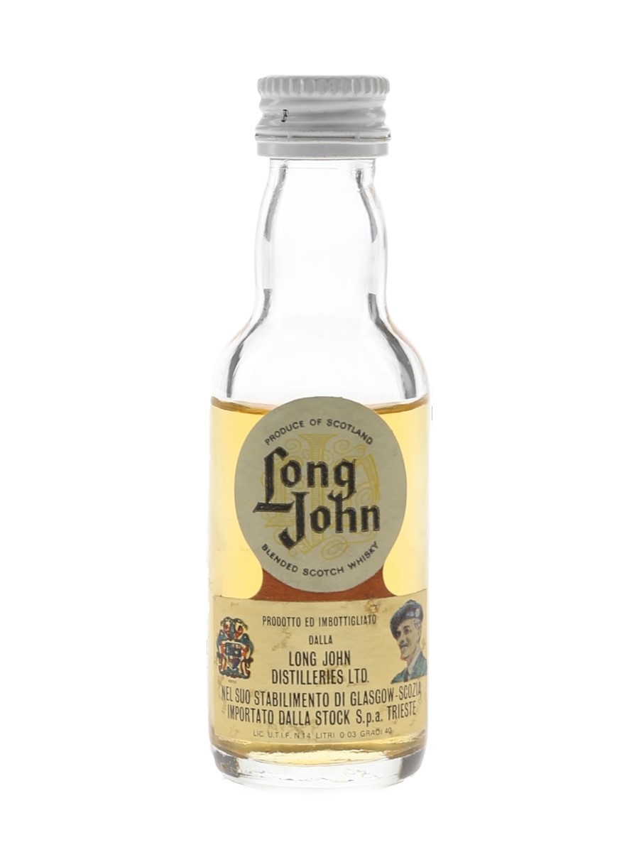 Long John Bottled 1980s - Stock 3cl / 40%