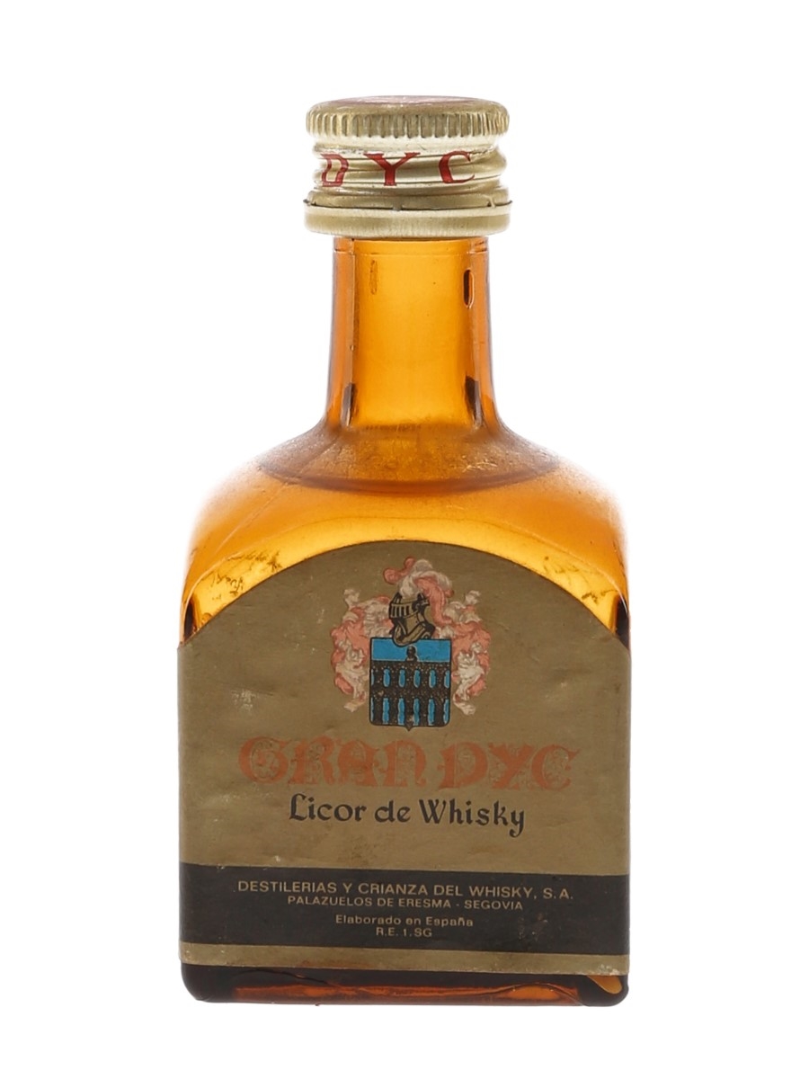 Gran Dyc Licor De Whisky Bottled 1970s 5cl / 35%