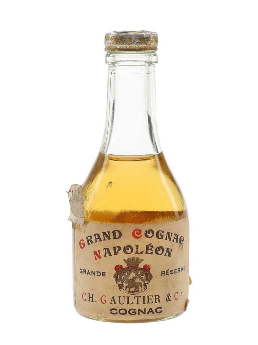 Gaultier Napoleon Cognac Bottled 1960s 3.5cl / 43%