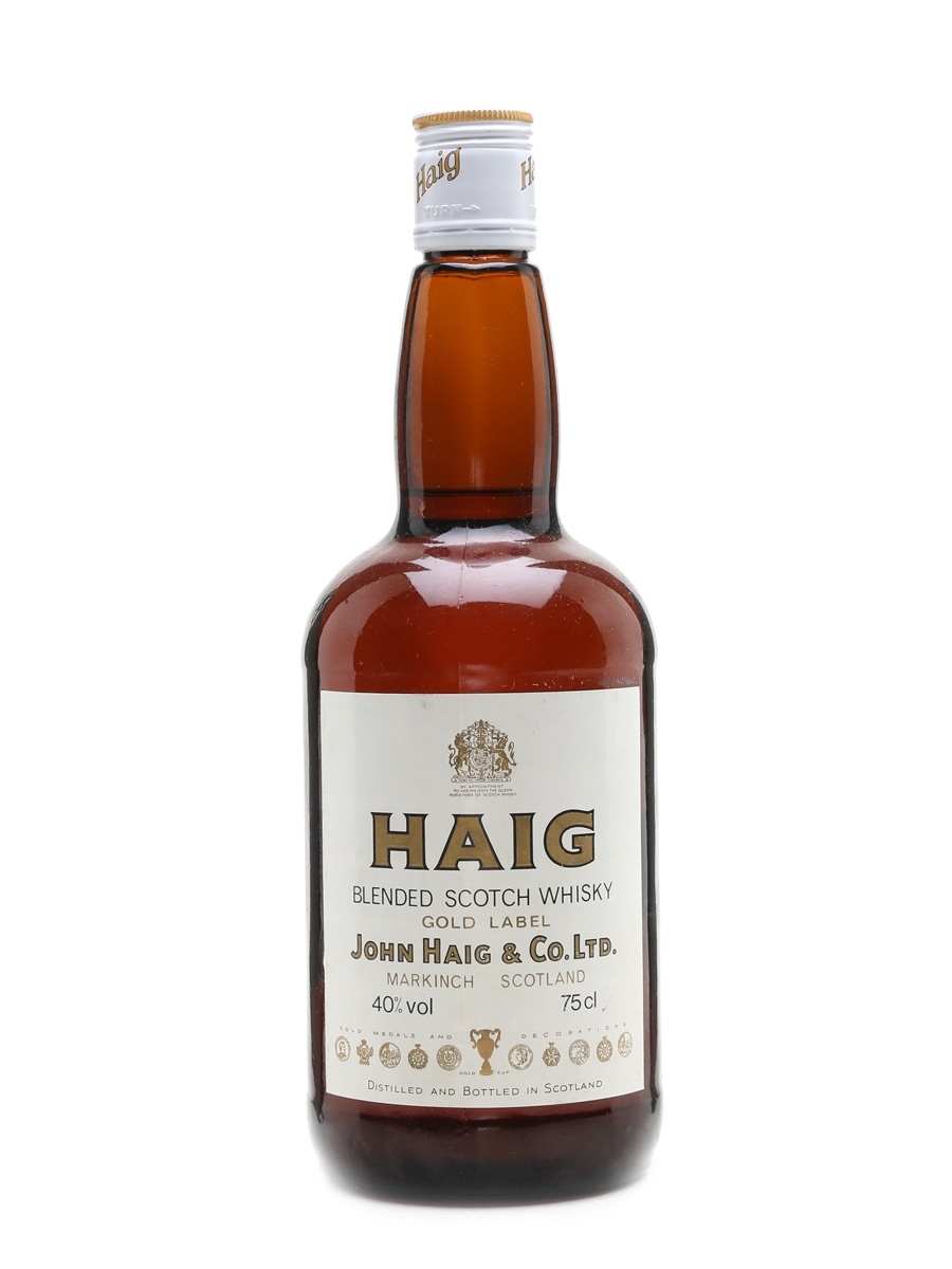 Haig Gold Label Bottled 1980s 75cl