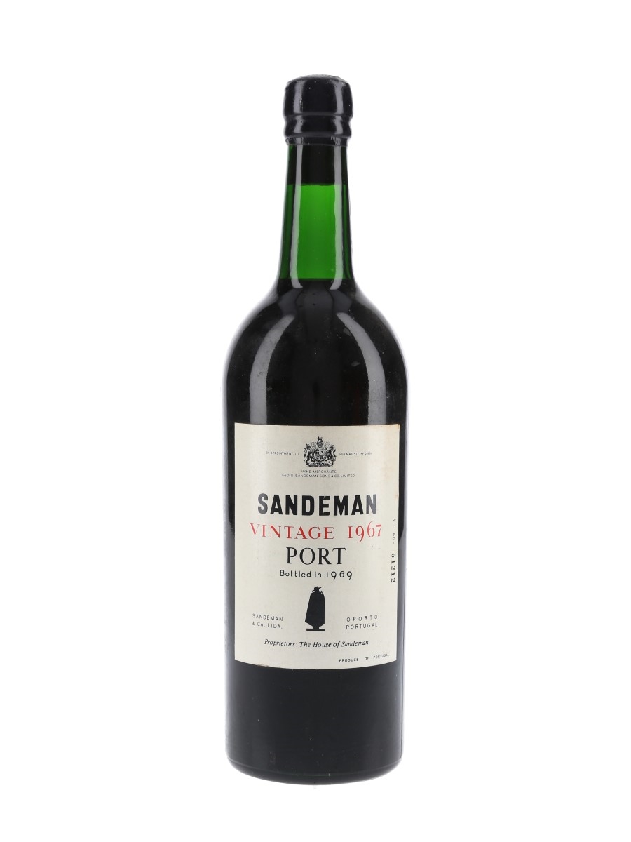 Sandeman 1967 Vintage Port Bottled 1969 75cl