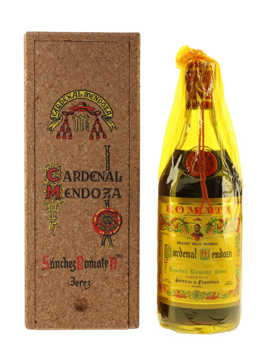 Cardenal Mendoza Brandy De Jerez - Lot 91412 - Buy/Sell Spirits Online