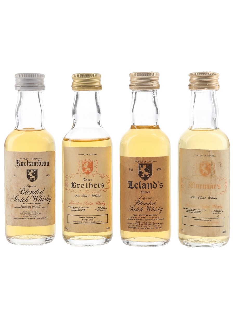 Lambert Brothers Blends US Imports 4 x 5cl / 40%
