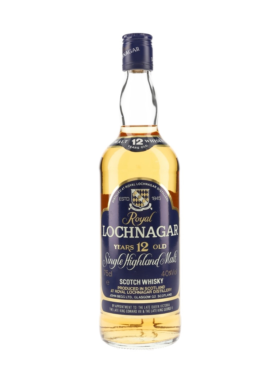Royal Lochnagar 12 Year Old Bottled 1980s 75cl / 40%
