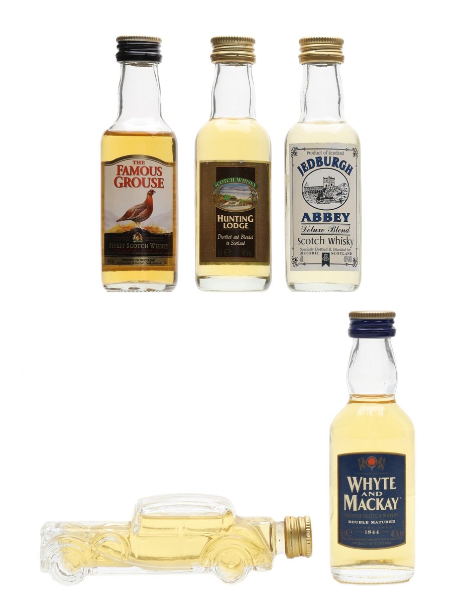 Assorted Blended Scotch Whisky  5 x 5cl / 40%