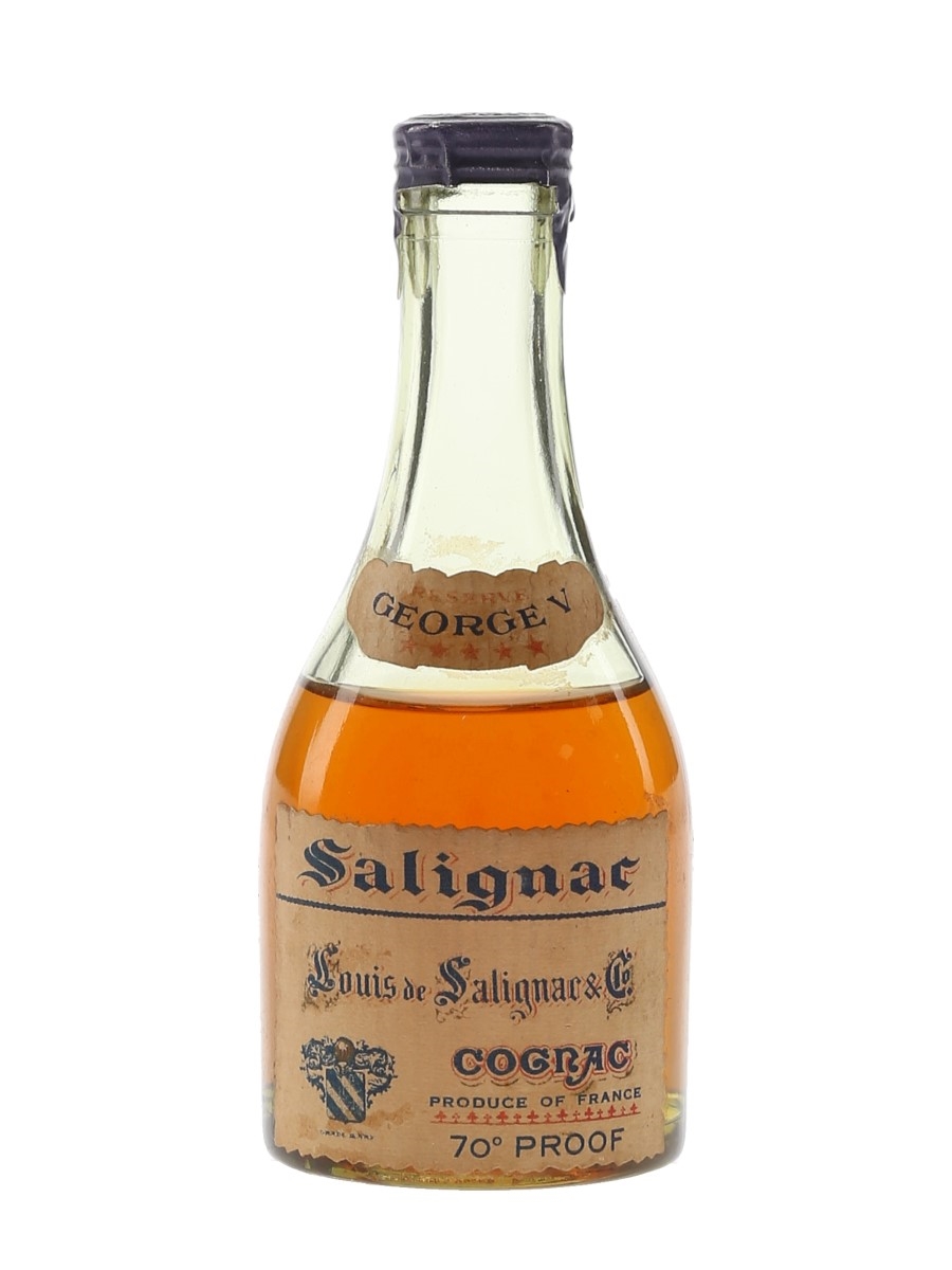 Salignac George V Reserve Bottled 1950s-1960s 5cl / 40%
